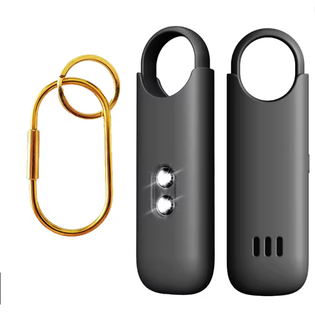 Fixby Safety Light — LED Flashlight + 130dB Alarm Keychain.