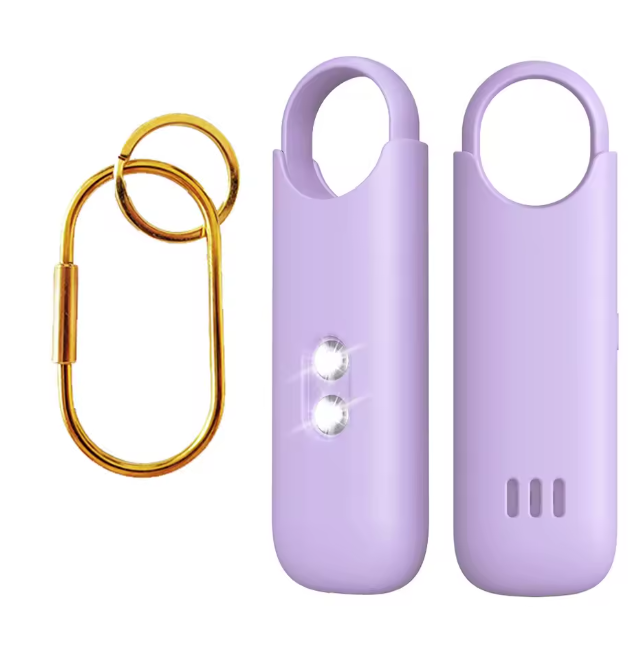 Fixby Safety Light — LED Flashlight + 130dB Alarm Keychain.