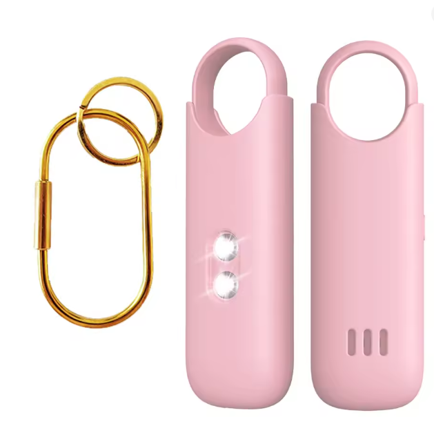 Fixby Safety Light — LED Flashlight + 130dB Alarm Keychain.