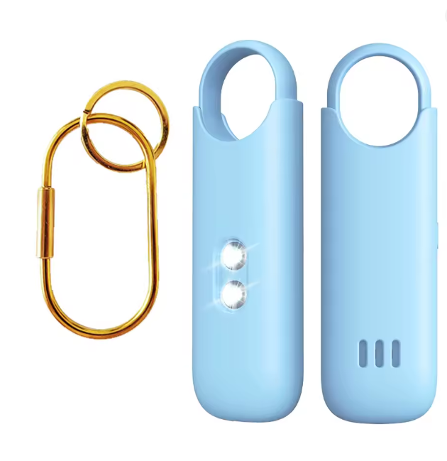 Fixby Safety Light — LED Flashlight + 130dB Alarm Keychain.