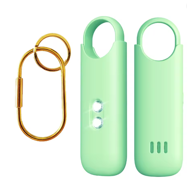 Fixby Safety Light — LED Flashlight + 130dB Alarm Keychain.